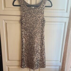 Sequin Sleeveless Dress